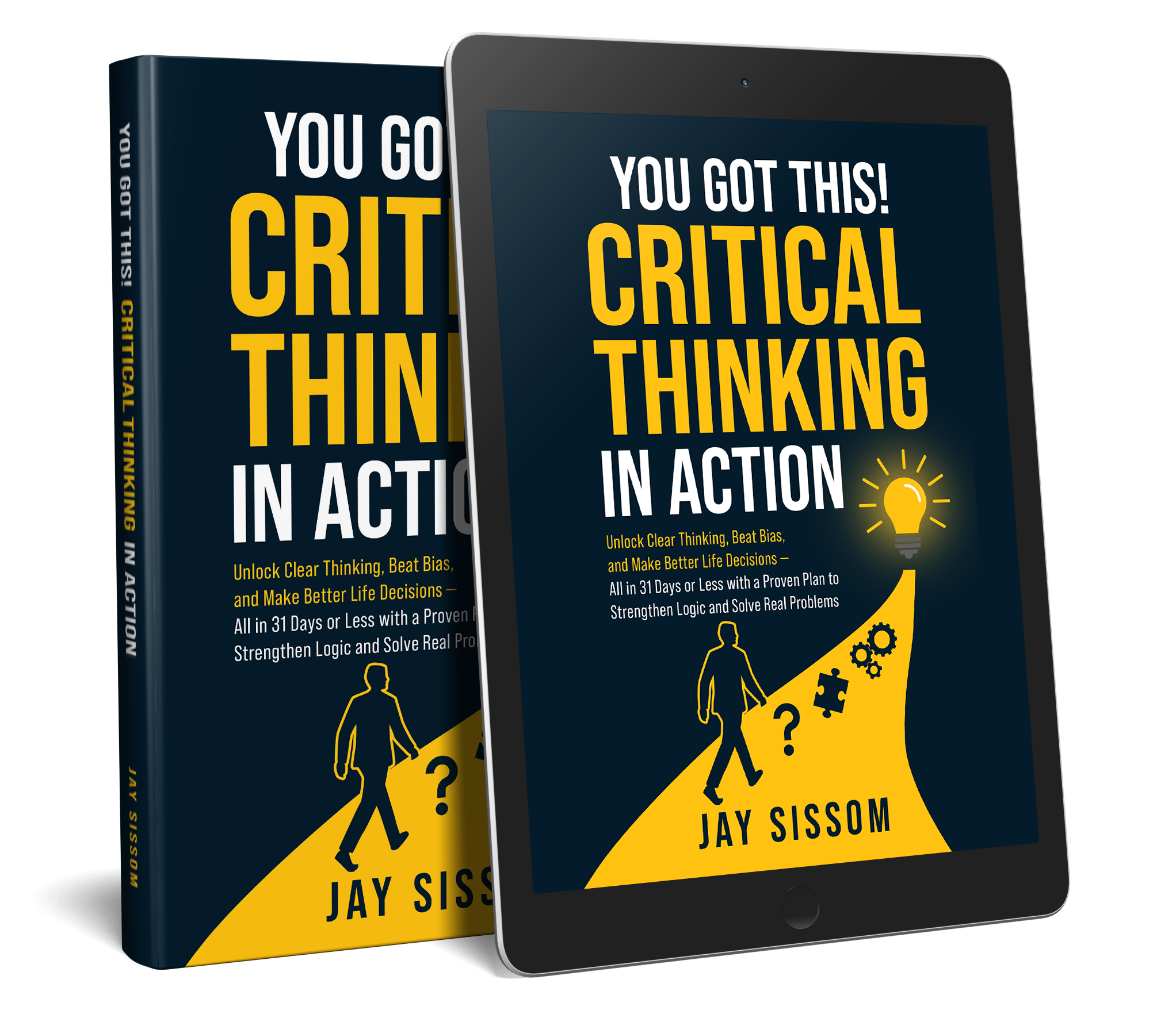 You Got This: Critical Thinking in Action — 3D book cover